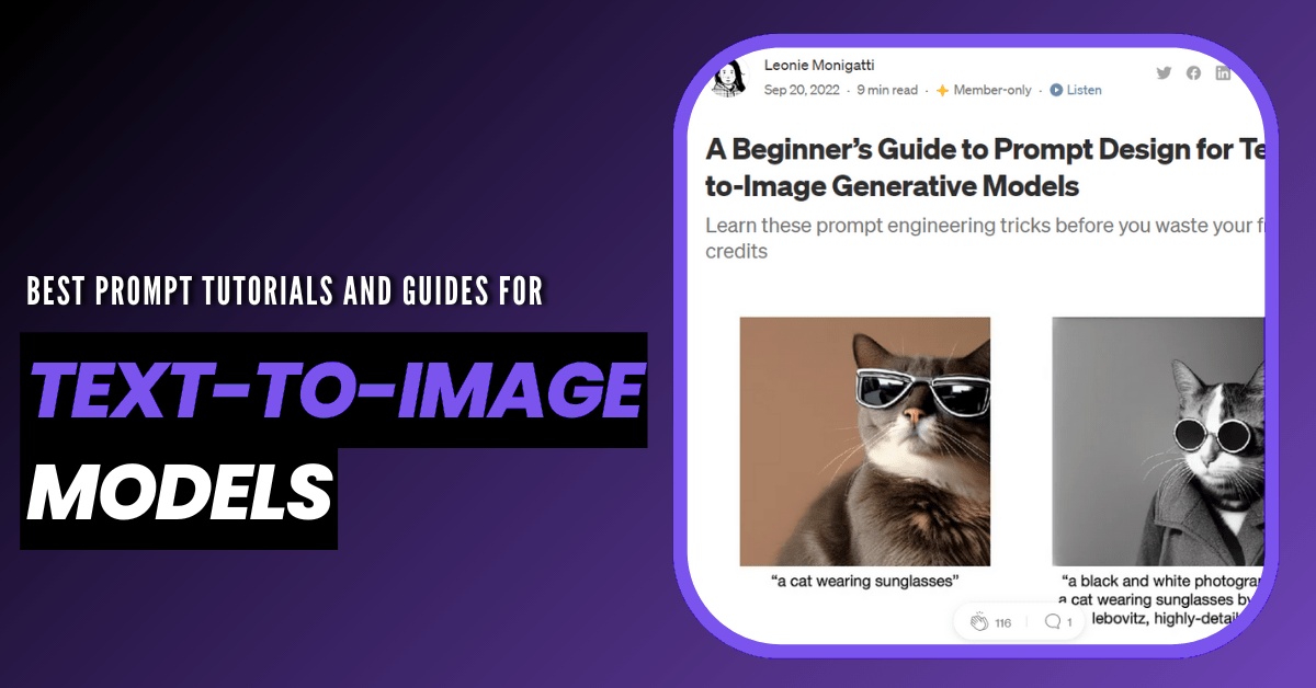 5 Best Prompt Guides For Text-to-Image Models