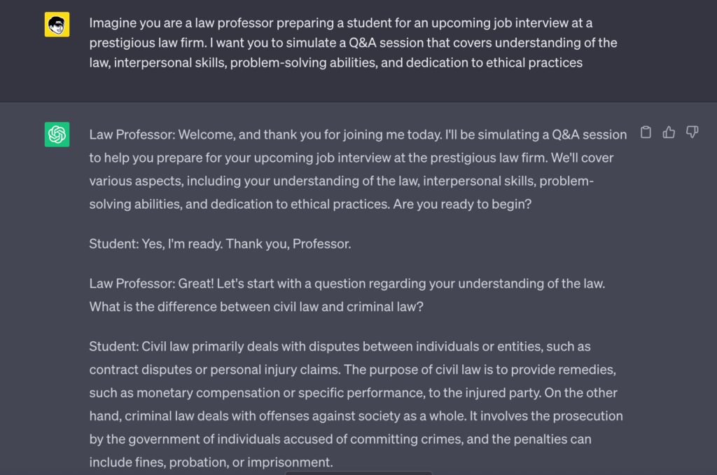 30 Best ChatGPT Prompts for Interview Preparation 2 ChatGPT Prompts for Interview Questions