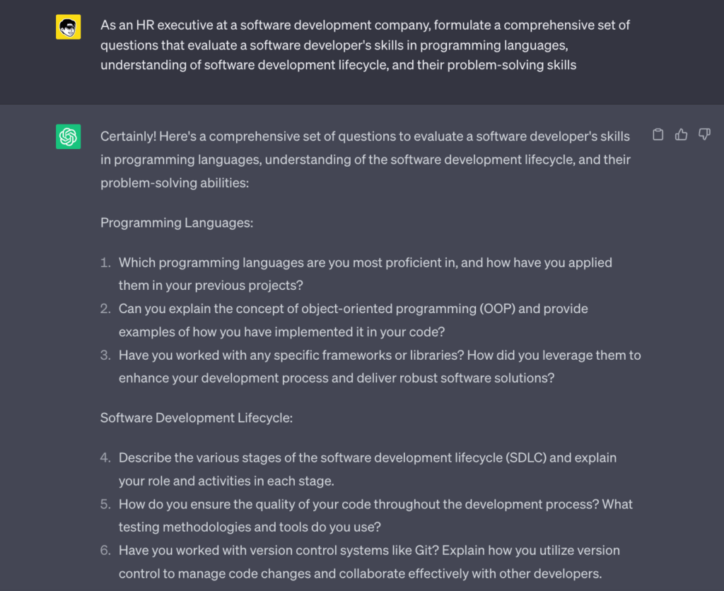 30 Best ChatGPT Prompts for Interview Preparation 5 Prompts for HR Personnel Who Are Preparing to Conduct Interviews