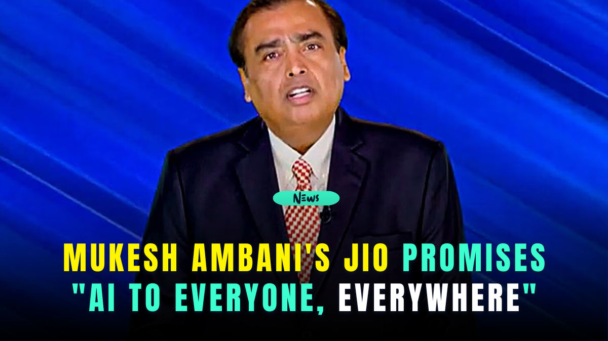 Big Announcements by Mukesh Ambani on AI Plans
