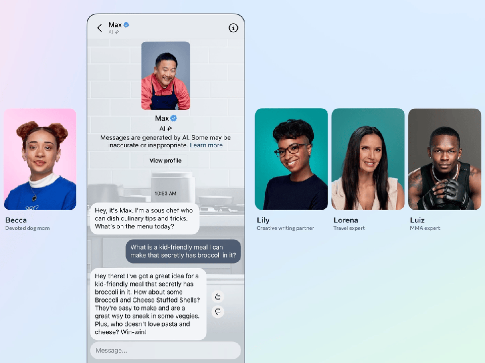 Meta Teams with Microsoft Bing to Introduce AI Chatbot 1 28 AI characters by Meta