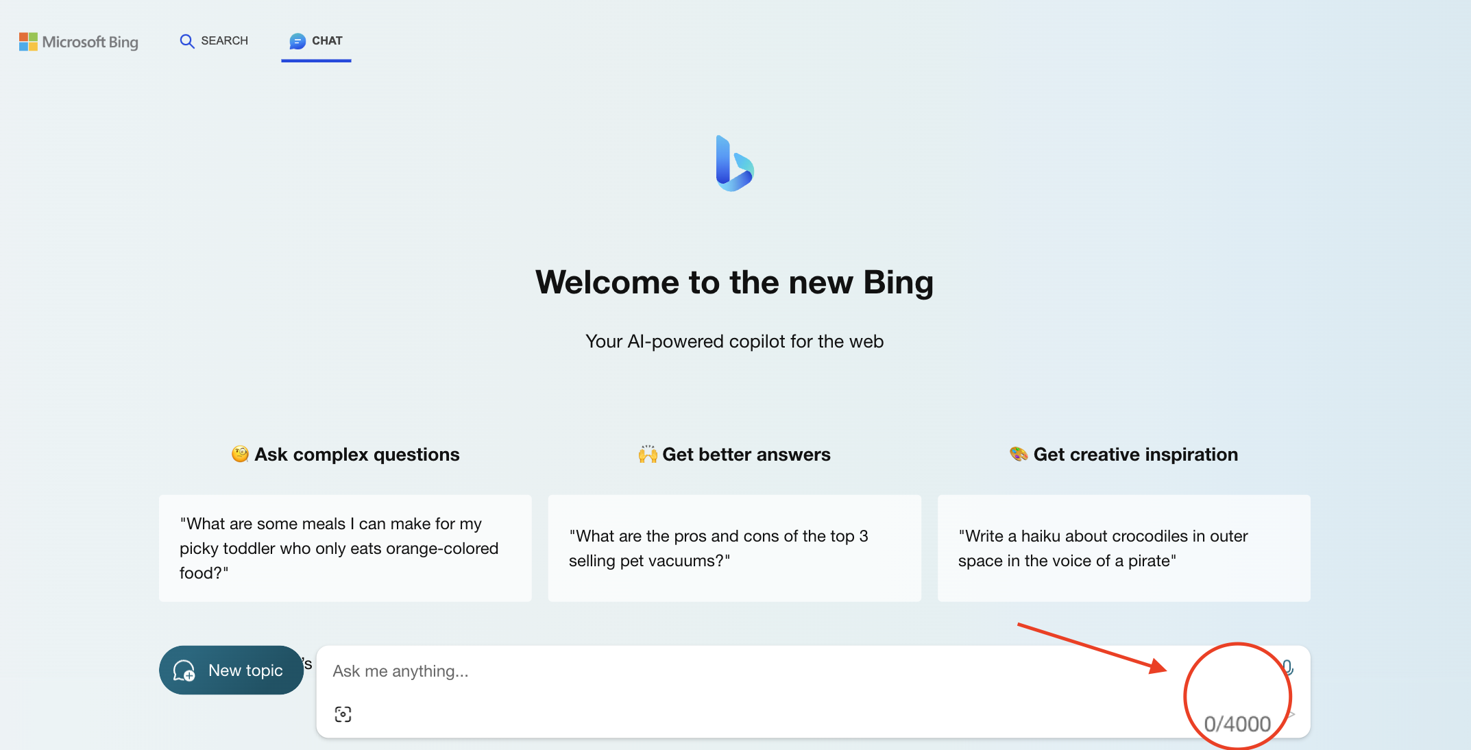 6 Hacks to Use ChatGPT 4 for Free (Guide) 1 Bing AI character limit