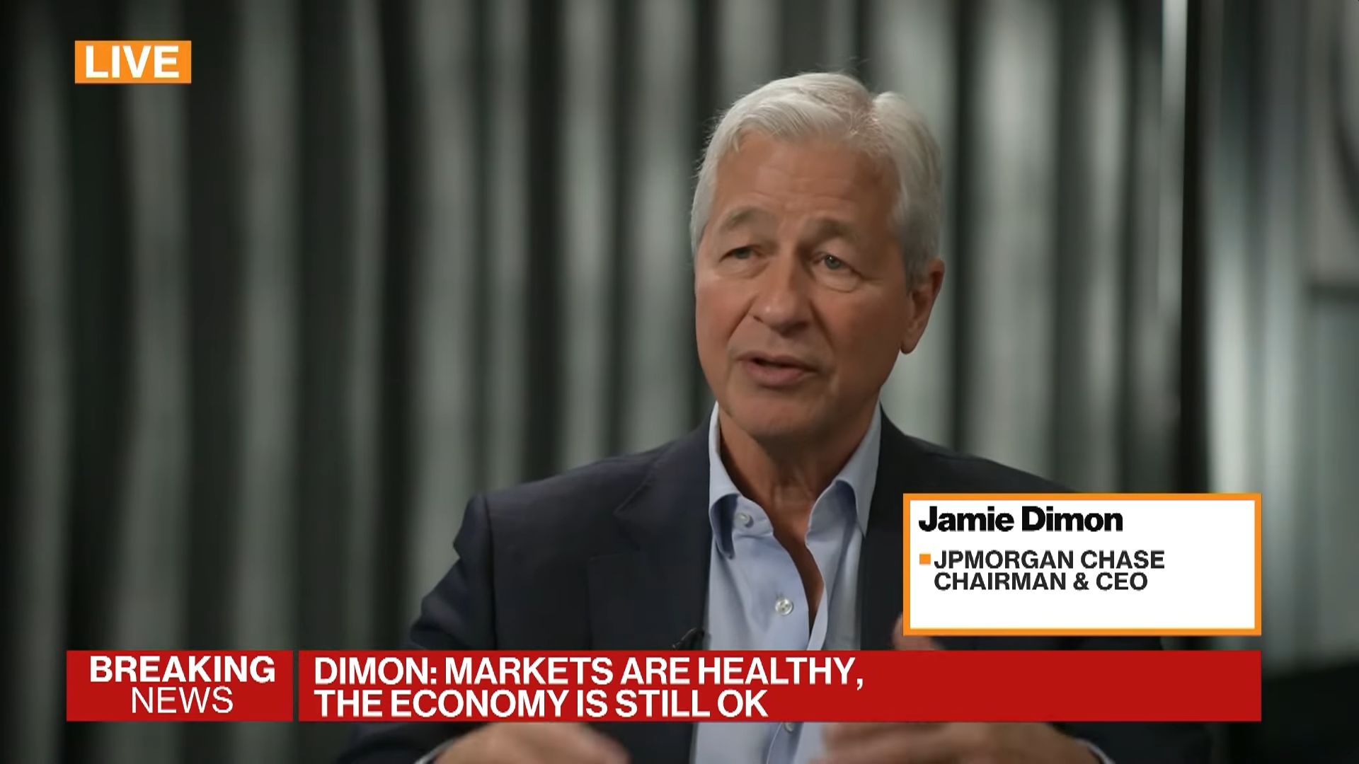 JPMorgan CEO Jamie Dimon on Tech IPOs AI 8 Interest Rates Full interview 1 52 screenshot