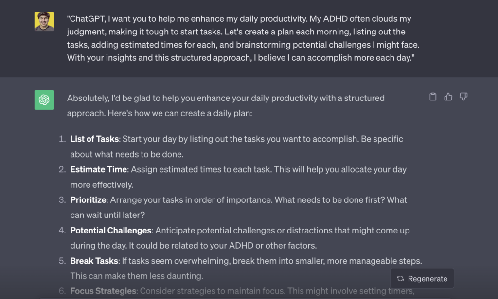 20 Best ChatGPT Prompts for Managing ADHD 3 Productivity with ADHD prompts for ChatGPT