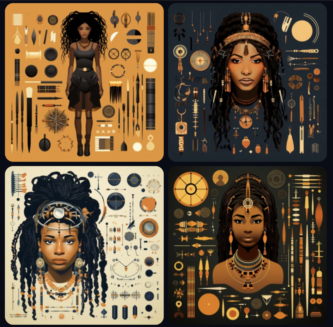 45+ Best Midjourney Prompts to Try Out 5 Best midjourney prompts for Tribal Voodoo Accessories Sale