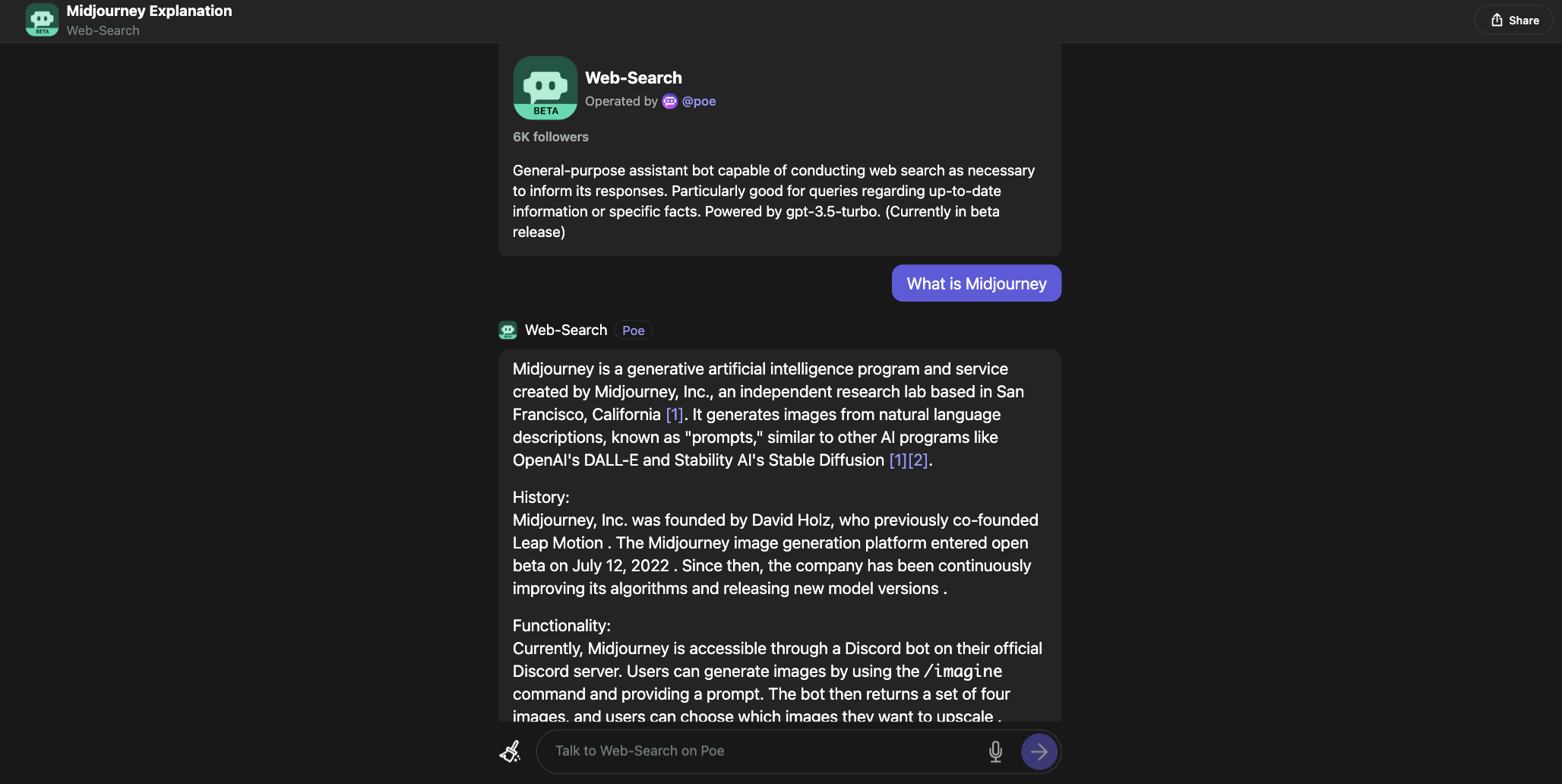 6 Hacks to Use ChatGPT 4 for Free (Guide) 8 Poe web-search bot