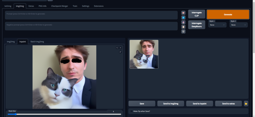 face restoration on stable diffusion