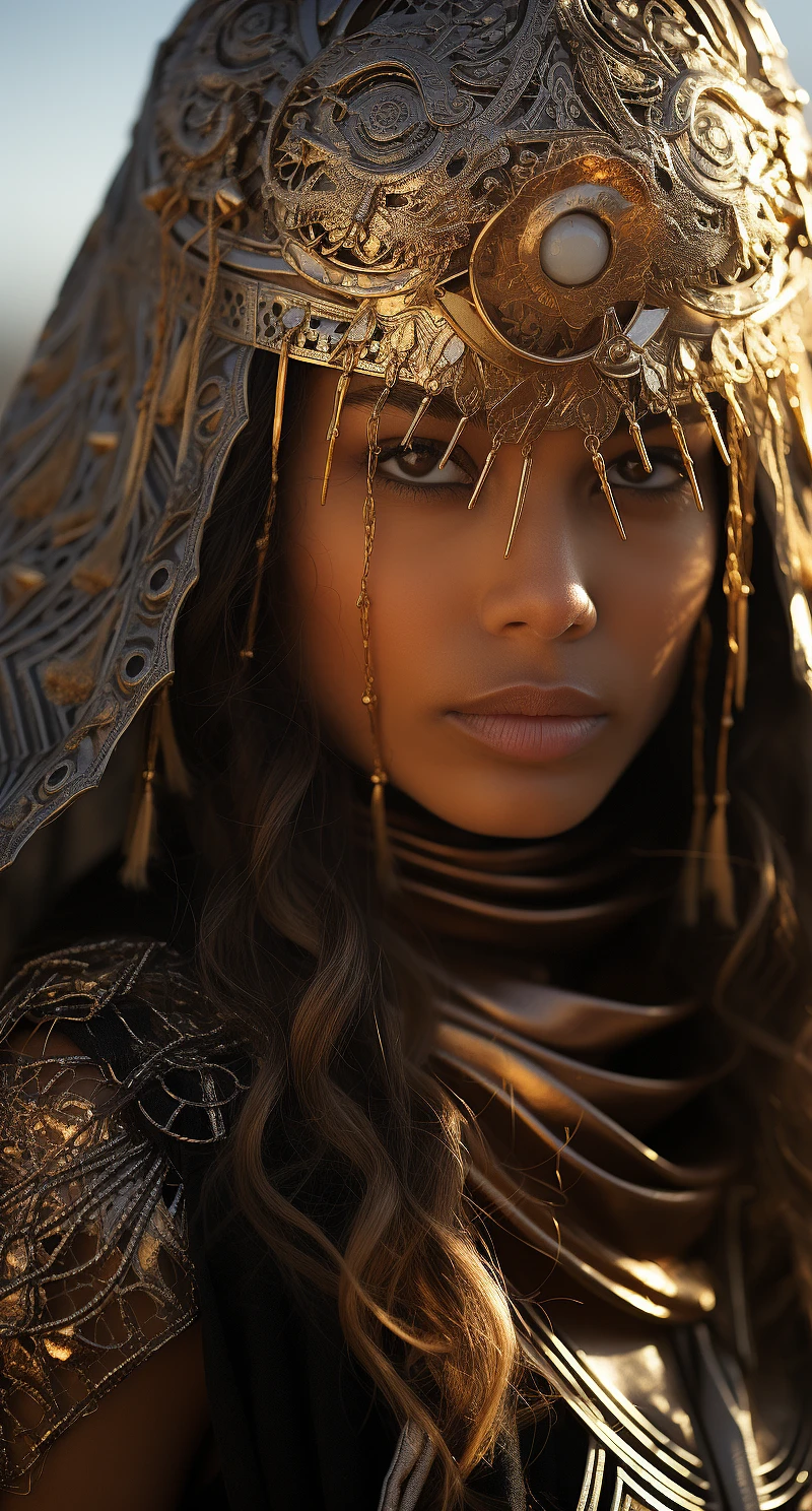 45+ Best Midjourney Prompts to Try Out 10 burning man desert woman stands in desert standing