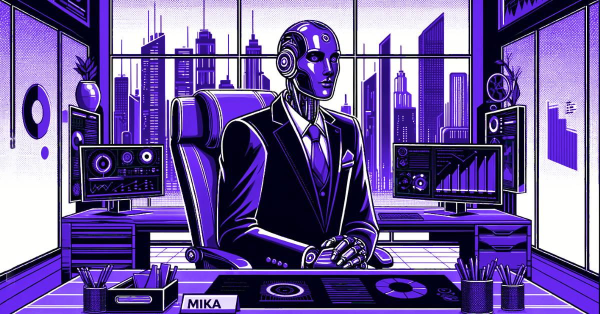 AI Breakthrough: ‘Mika’ Named First Robot CEO by Dictador
