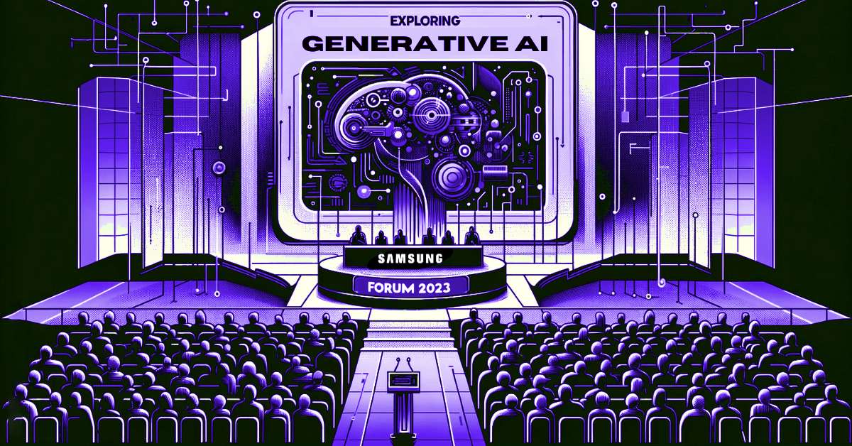 Samsung AI Forum 2023: Samsung Forum Explores Generative AI