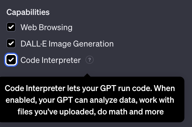 How to Create Custom GPTs With ChatGPT's GPT Builder 12 Capabilities in custom GPT