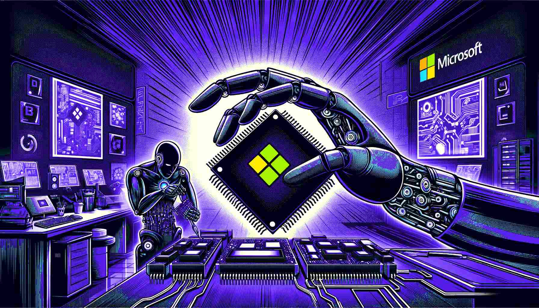 Microsoft Creates Custom AI Chips