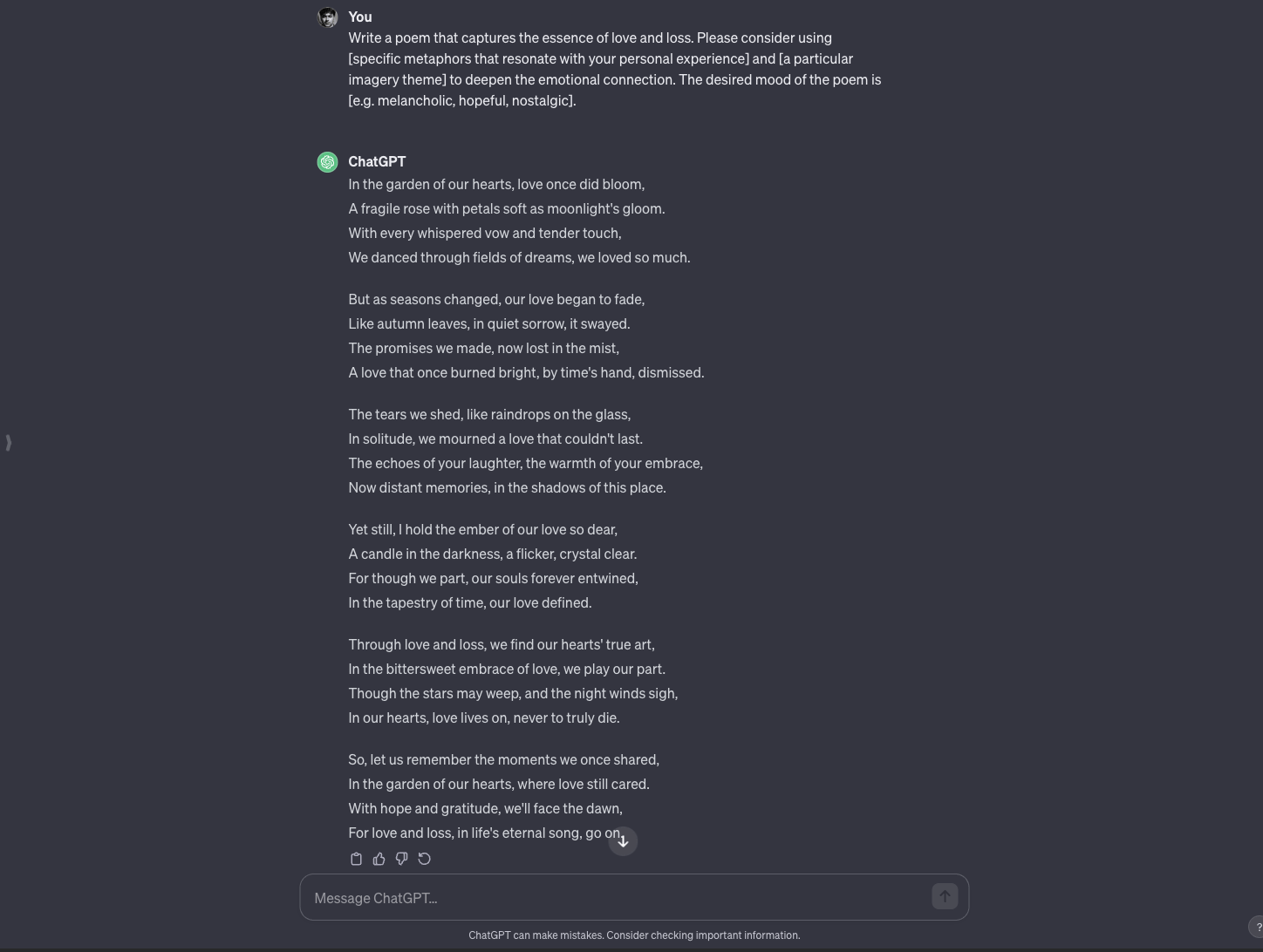 217 Little-Known ChatGPT Prompts You Can't Afford to Miss Out On 13 chatgpt poem prompt