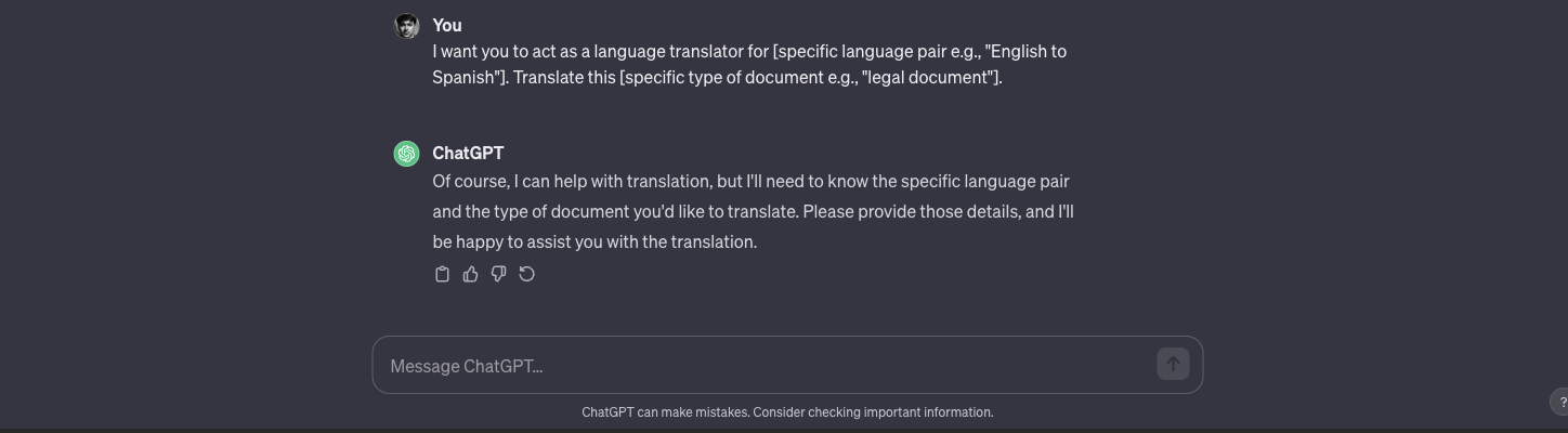 217 Little-Known ChatGPT Prompts You Can't Afford to Miss Out On 15 act as a language translator chatgpt prompt