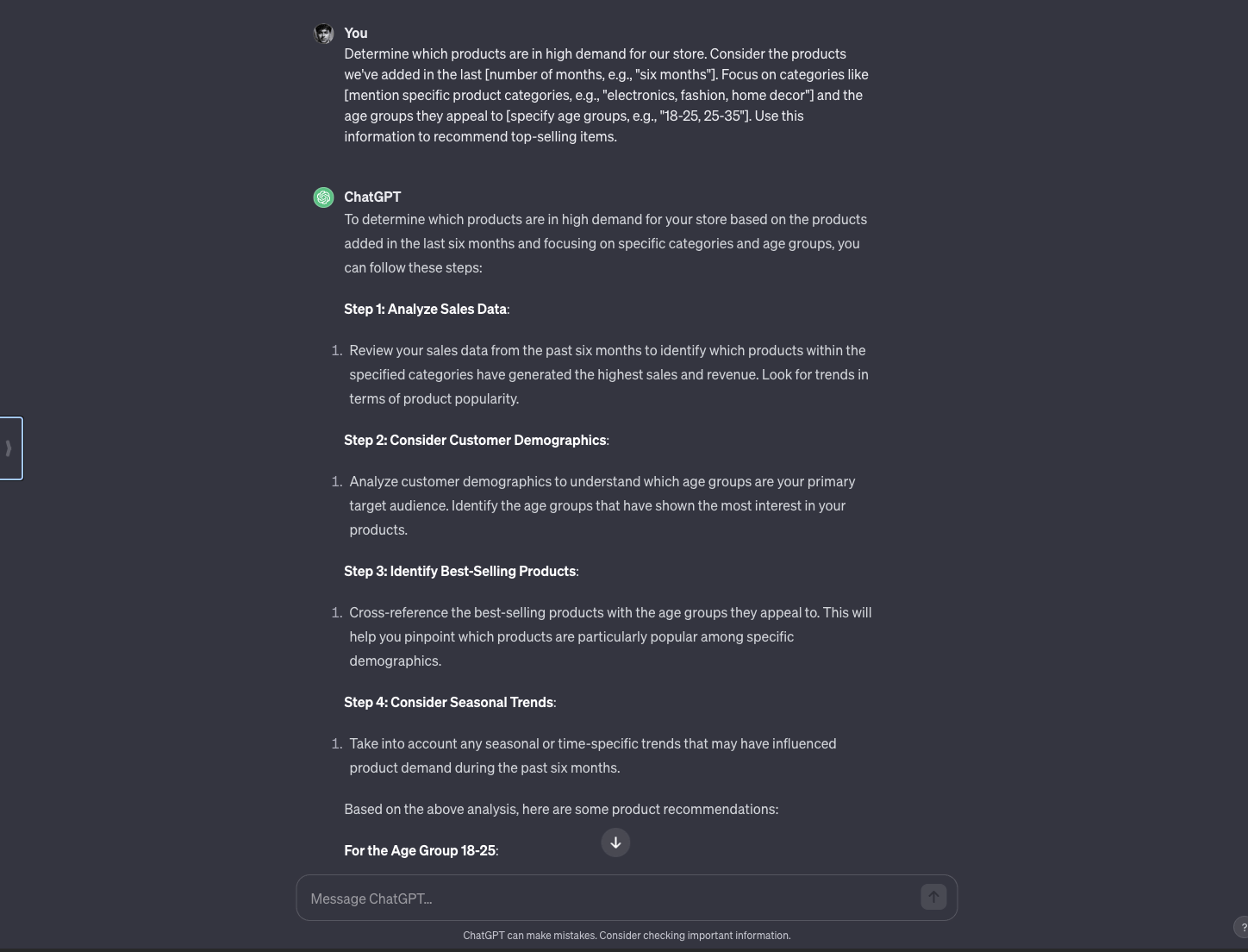 217 Little-Known ChatGPT Prompts You Can't Afford to Miss Out On 25 eCommerce ChatGPT Prompts