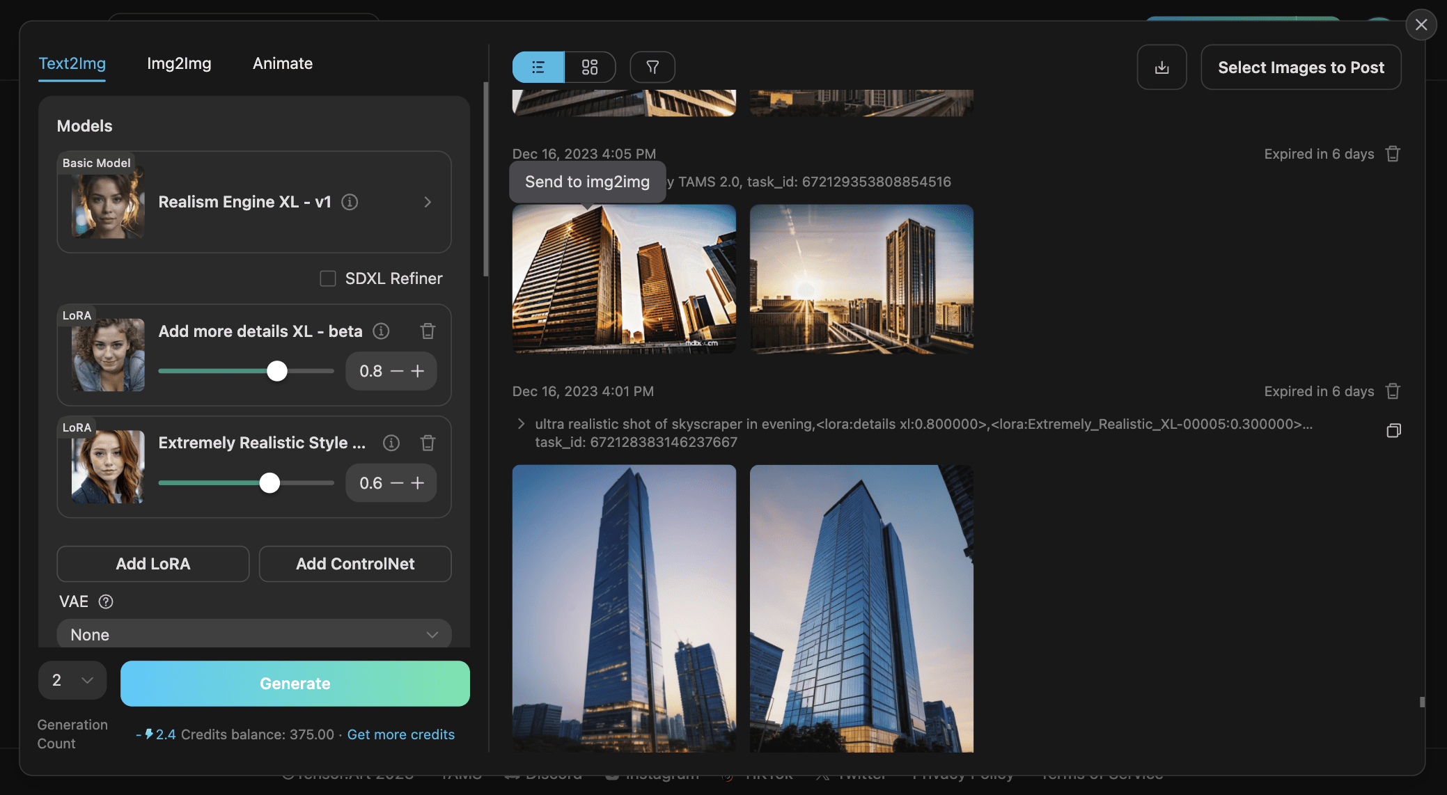 tensorart command artificial intelligence 1