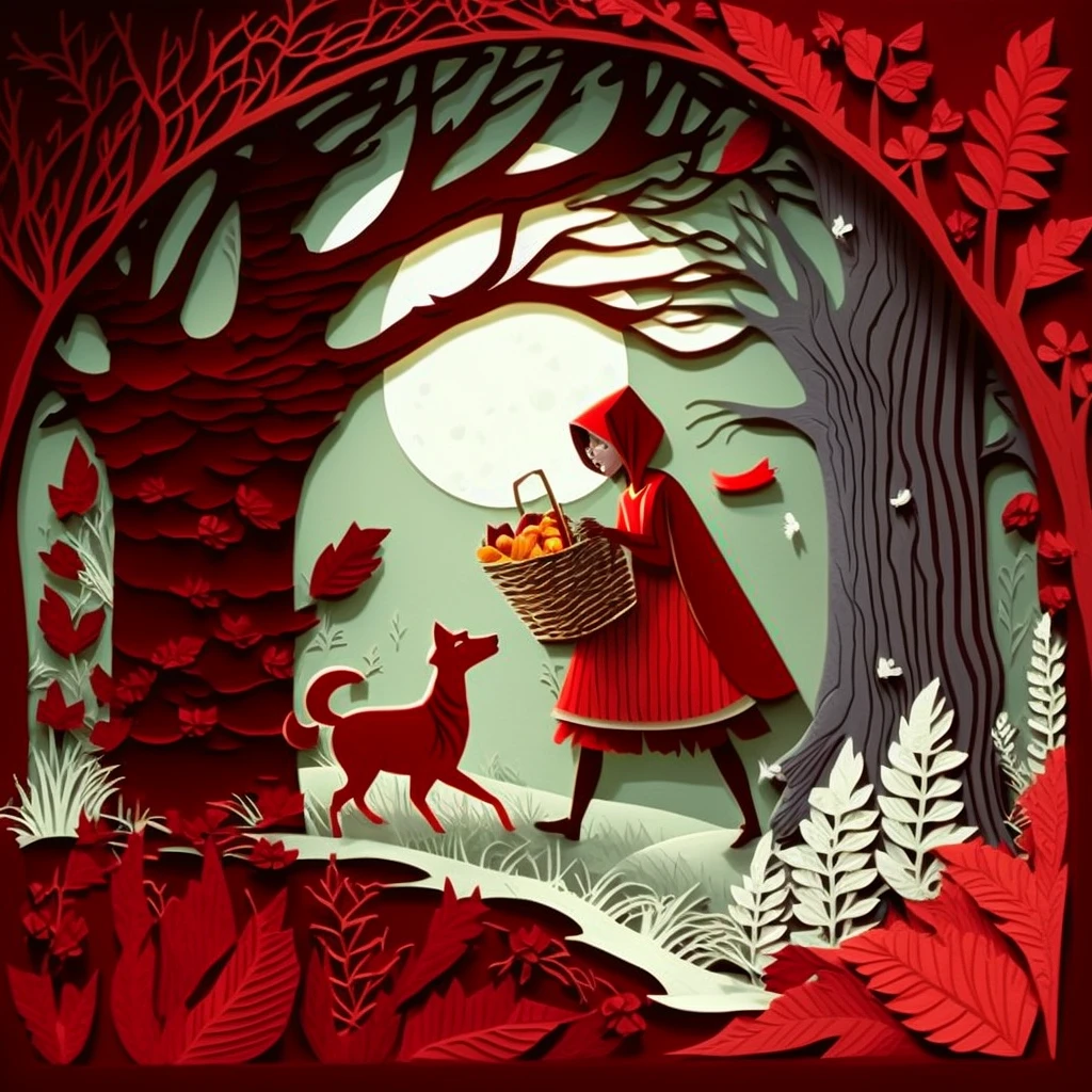 45+ Best Midjourney Prompts to Try Out 32 Paper Cut Craft Illustration