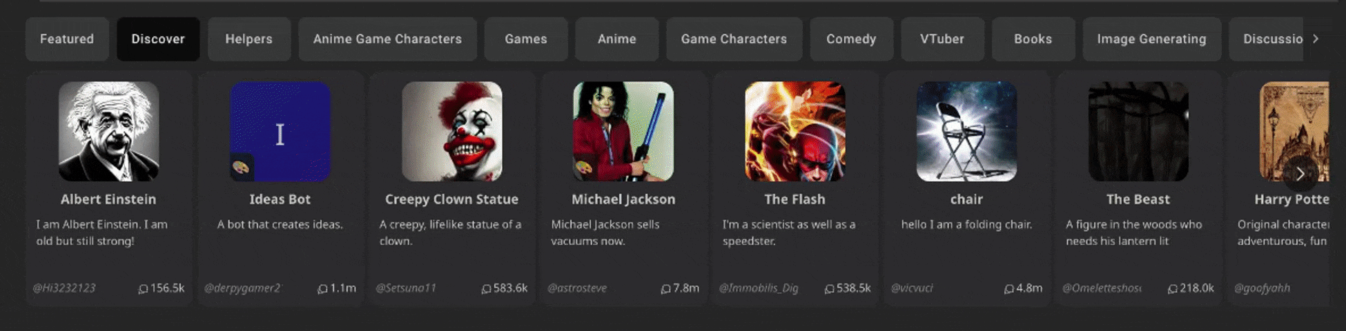 Learn How to Use Character AI: Ultimate Guide (2024) 3 chatacter.ai chatbots