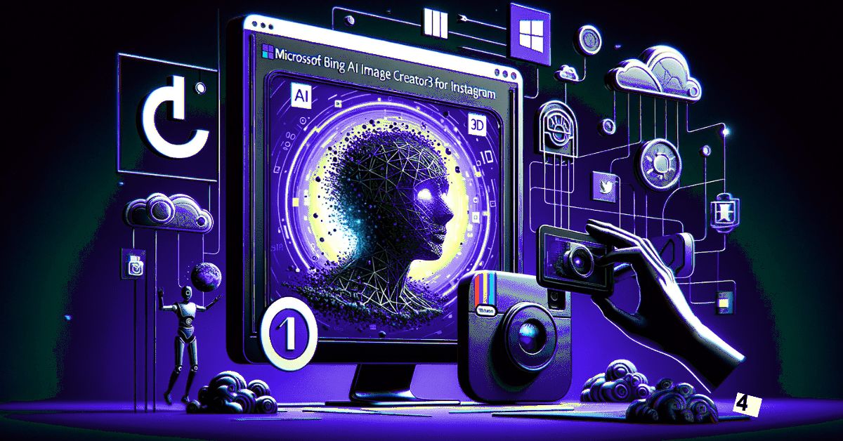 Microsoft Launches Bing AI Image Creator 3D for Instagram