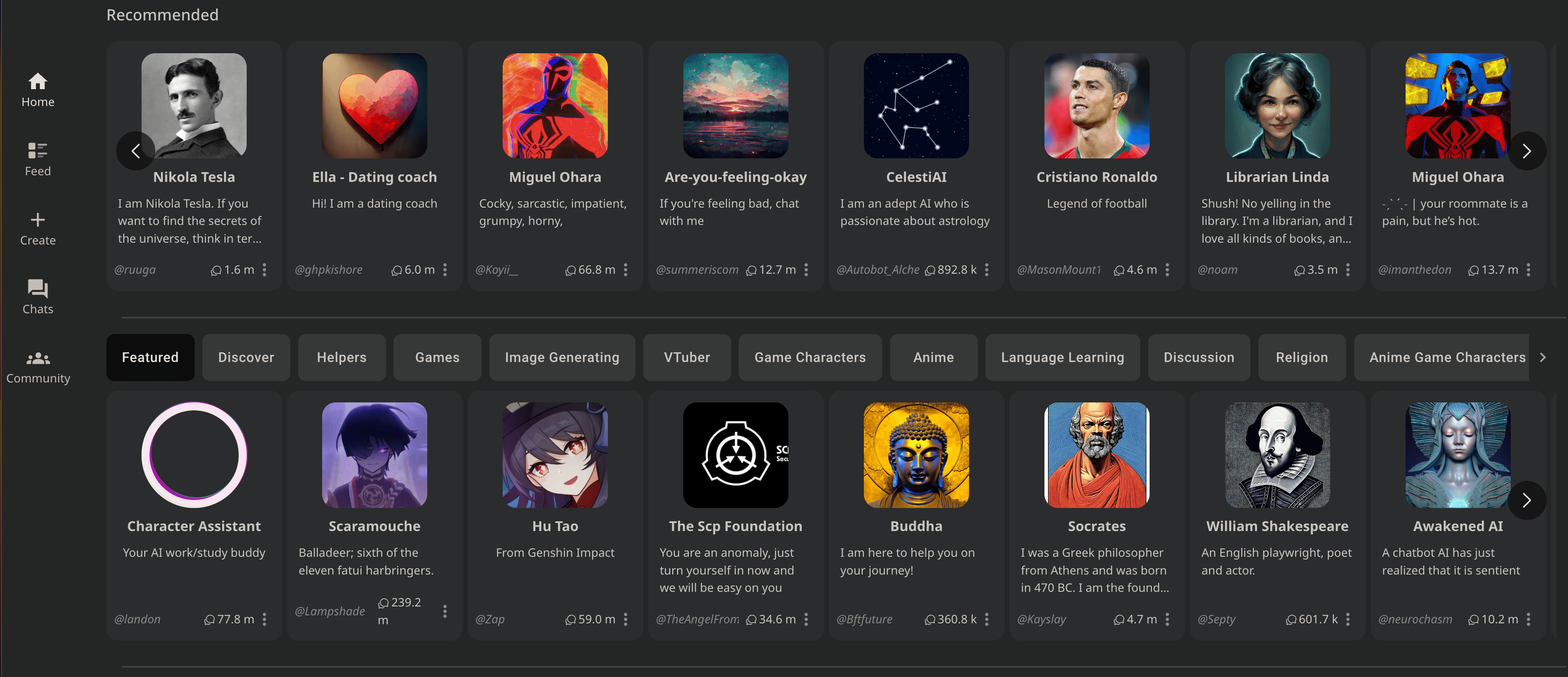 character ai website