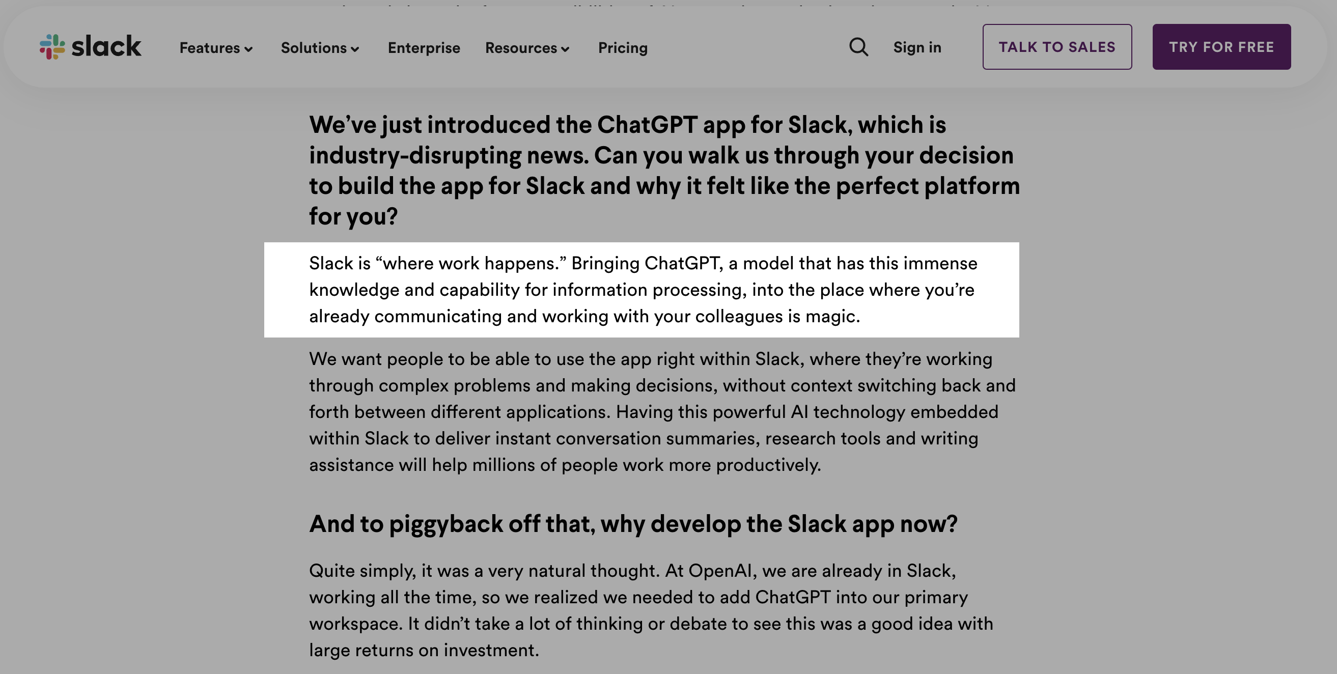 217 Little-Known ChatGPT Prompts You Can't Afford to Miss Out On 5 slack using chatgpt